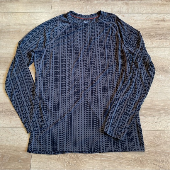 Saxx View Finder base layer set “ Have A Nice Day Long sleeve & pants - Picture 3 of 9
